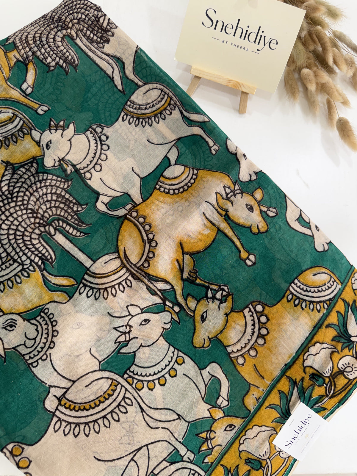 Kalahasti Prints - Rama Blue
