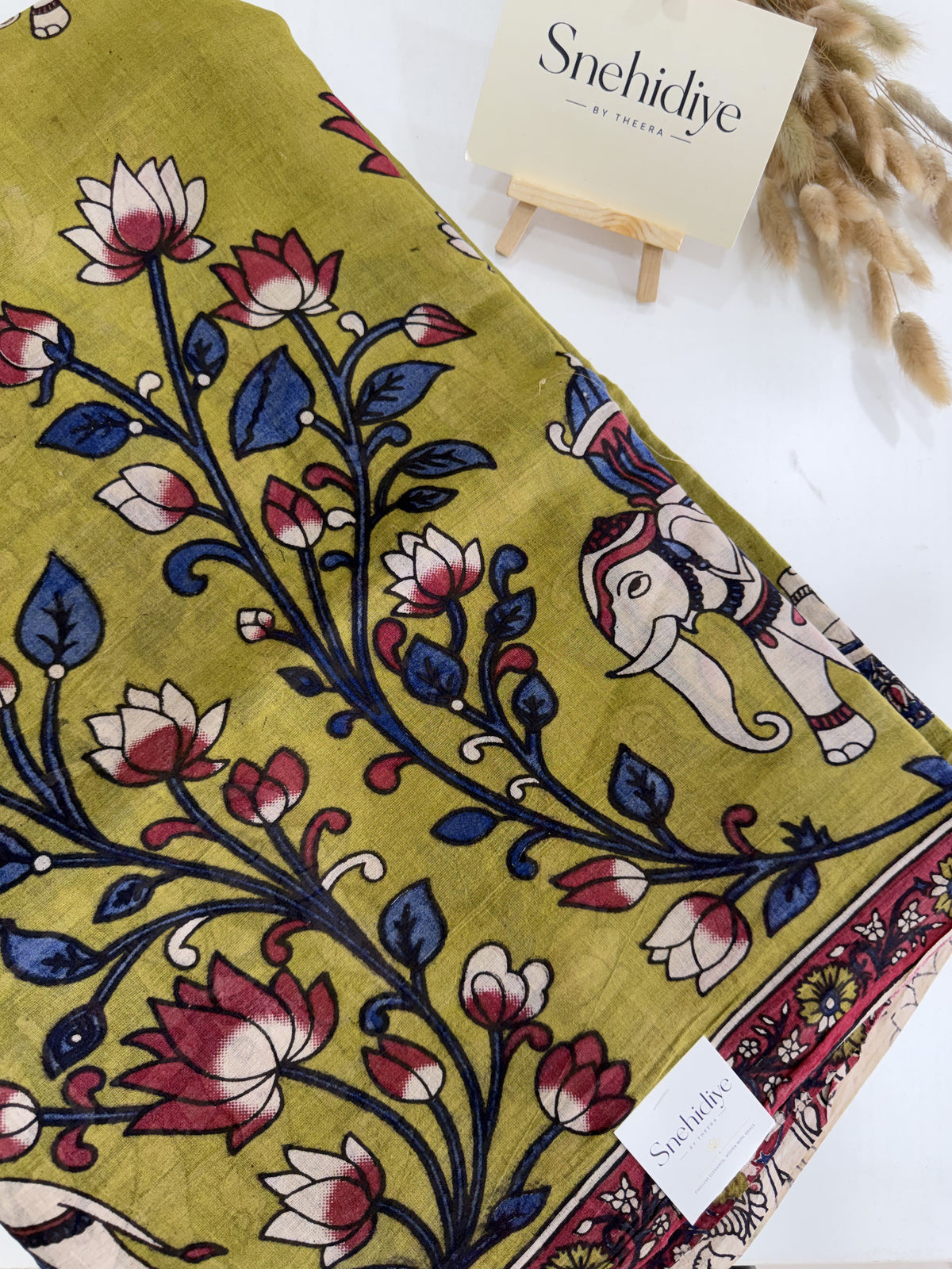 Royal Elephants - Mehendi Green