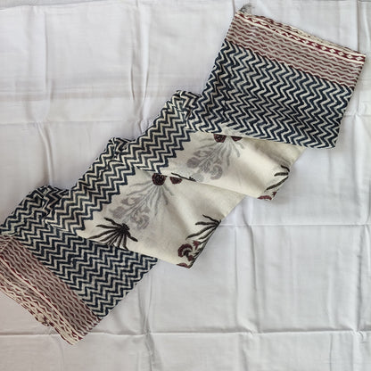 White & Blue Premium Linen