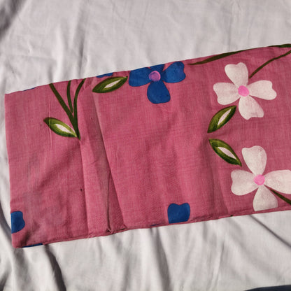 Baby Pink with floral prints