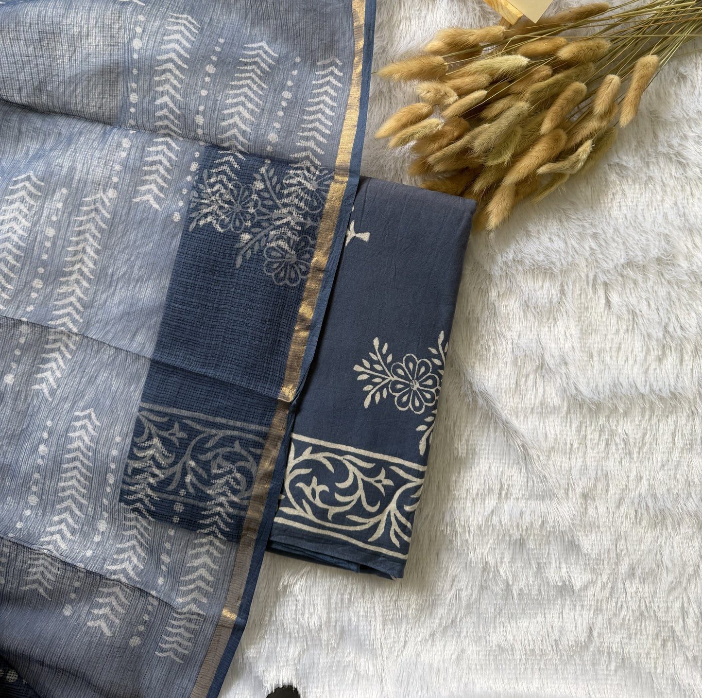 Blue Kurti Set