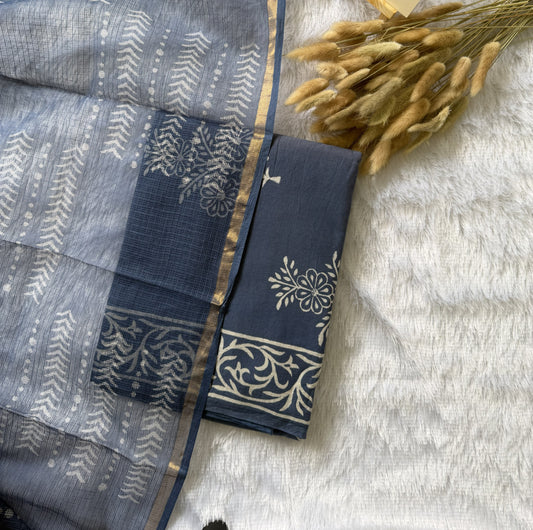 Blue Kurti Set