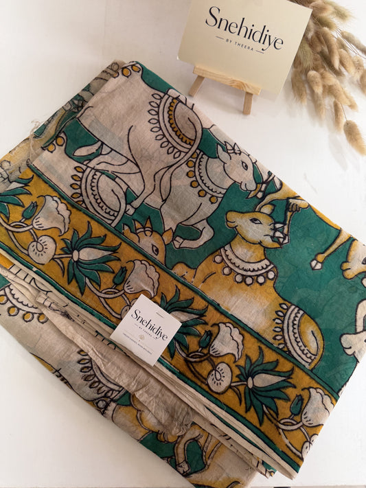 Kalahasti Prints - Rama Blue
