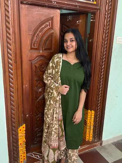 Green Kalamkari